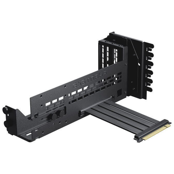 GPU Bracket Vertical Phanteks+Cabo PCI-E 5.0 x16 Fita Riser 22cm Preto image number 10