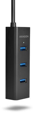 USB-A-Hub AXAGON HUE-S2B, 4x USB 3.0 - 30 cm image number null