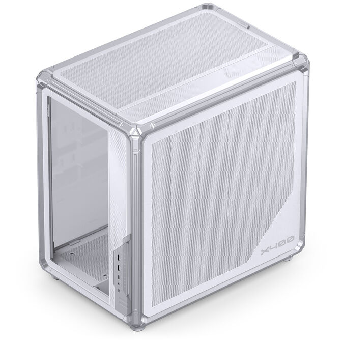 Caixa ATX Jonsbo X400 Vidro Temperado Curvo Branco image number 5