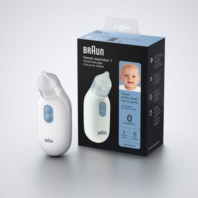 Aspirador Nasal El&eacute;trico Braun BNA100 image number 1