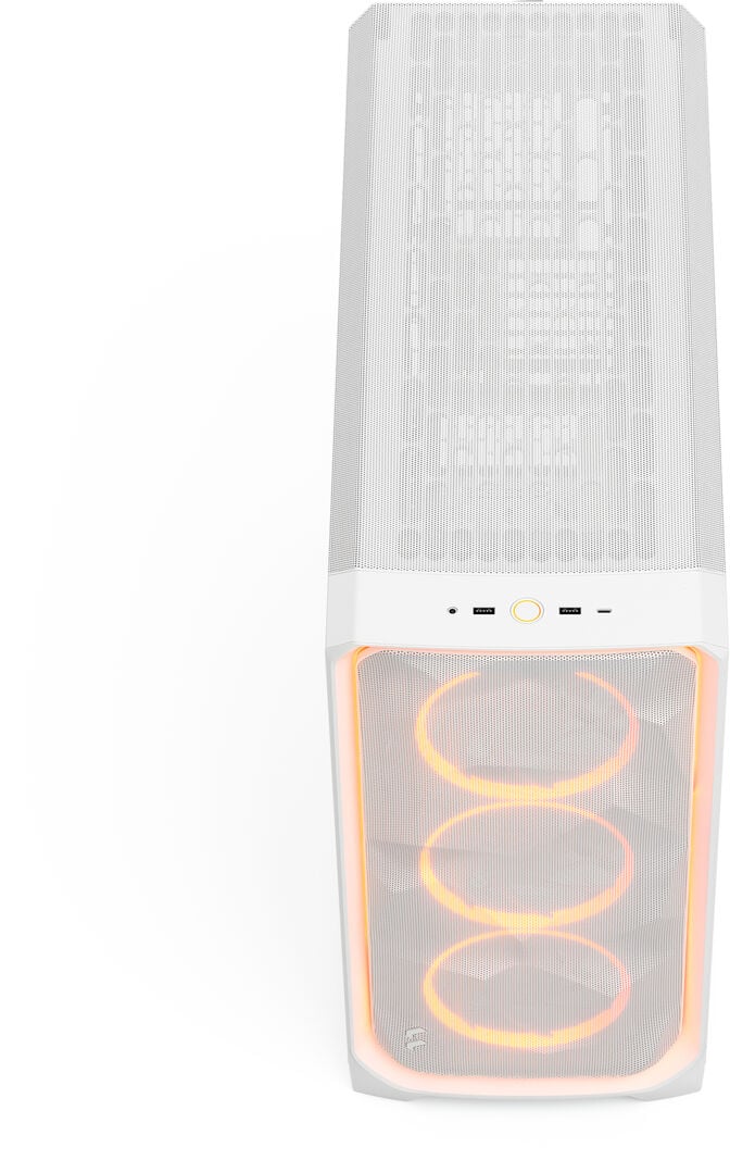 Caixa E-ATX Fractal Design Meshify 3 XL Ambience Pro RGB Branca TG Clear Tint image number 4