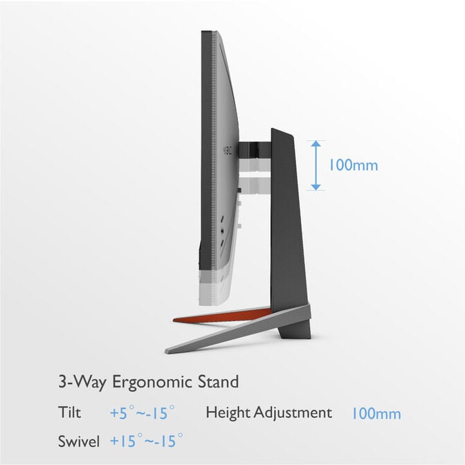 Monitor BenQ MOBIUZ 27" EX2710Q IPS QHD 165Hz 1ms FreeSync Premium HDRi image number 5