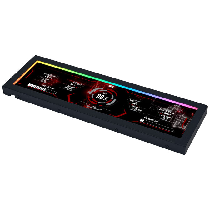 Monitor Port&aacute;til Lian Li 8.8" Preto image number 1