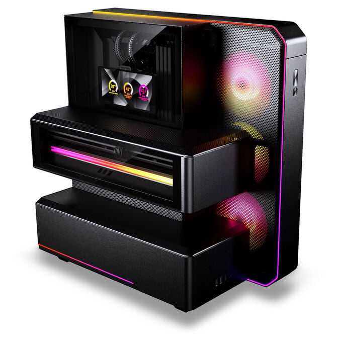 Caixa ATX Phanteks EX5 MAX DRGB Preta (Inclui AIO 360mm e Monitor LCD 6") image number 3