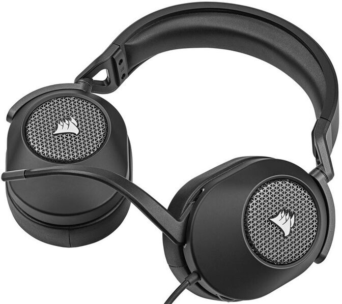 Headset Corsair HS55 7.1 Wireless Preto image number 2