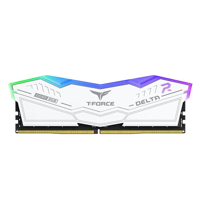 Team Group Kit 32GB (2 x 16GB) DDR5 5200MHz Delta RGB Branco CL40 image number 1