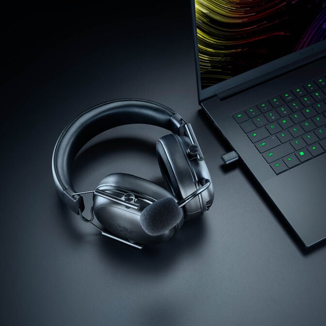Headset Razer BlackShark V3 X Hyperspeed Wireless/Bluetooth Preto image number 6