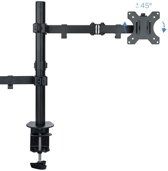 Suporte de Mesa Tooq Duplo Tilt 13" a 32" Max. 8Kg (Monitor) / 4.5Kg (Port&aacute;til) image number 2