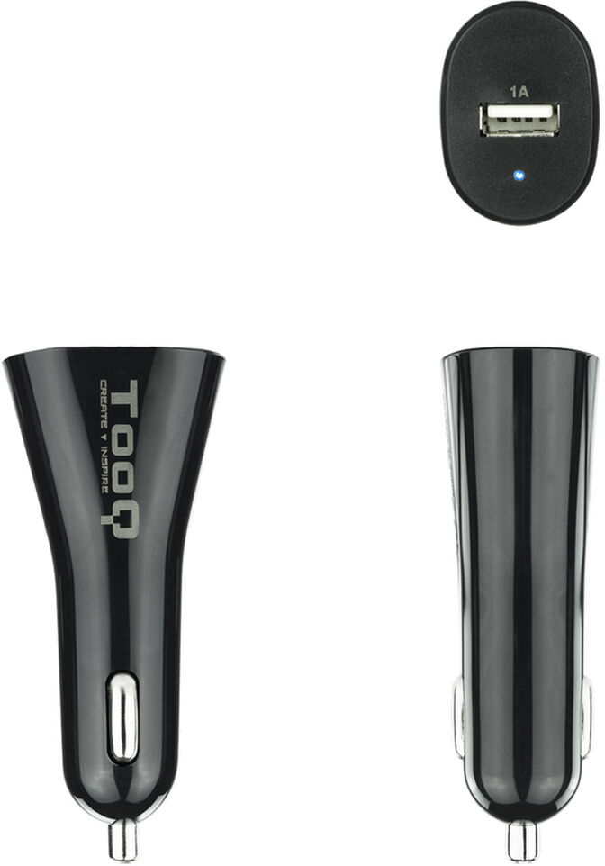 Carregador de Isqueiro Tooq 5V/1A Preto image number 1