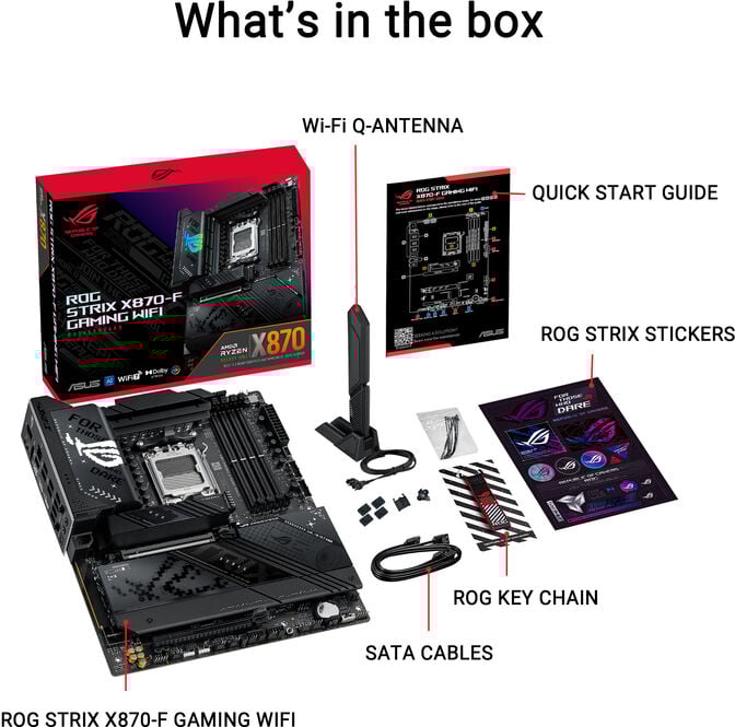 Motherboard Asus ROG Strix X870-F Gaming WiFi image number 16