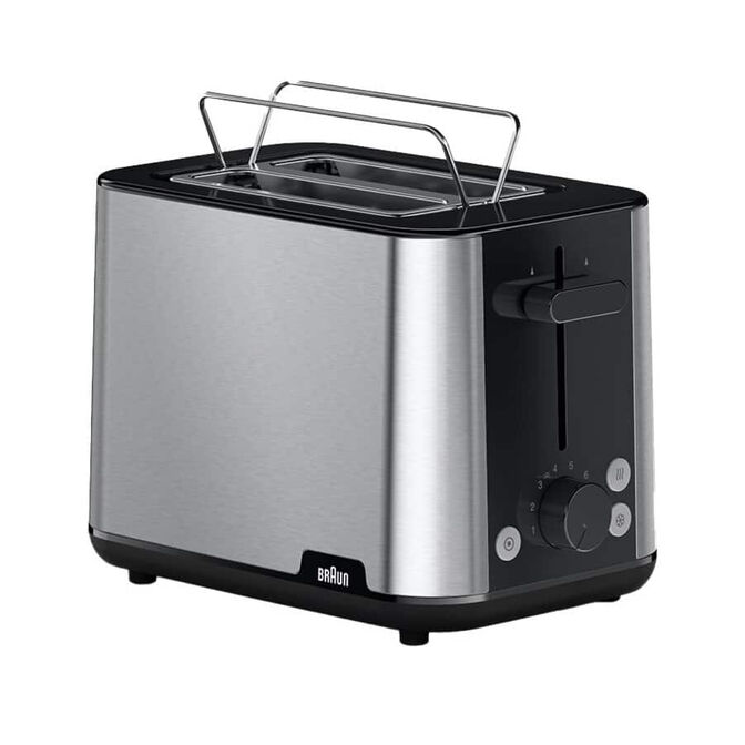 Torradeira Braun PurShine HT 1510 BK Preto/Inox image number 0