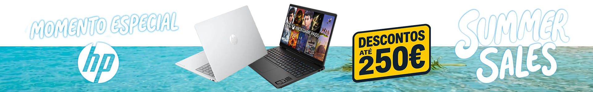 Campanha HP na Summer Sales Campanha HP na Summer Sales