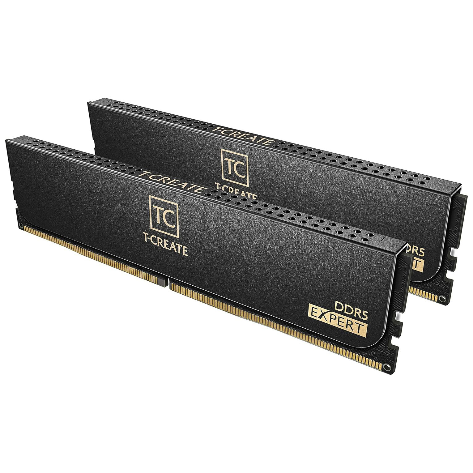 【ほぼ未使用】TEAMGROUP DDR5 128GB(64GBx2) 6400 Team Group Kit 128GB (2 x 64GB) DDR5 6400MHz T-Create Preto CL42