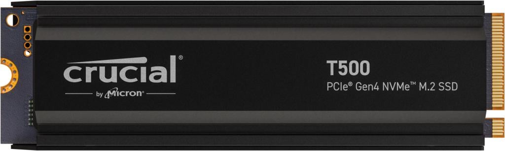 SSD Crucial T500 HS 1TB Gen4 M.2 NVMe 2280 (7300/6800MB/s)