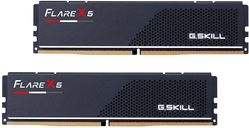 G.SKILL DDR5 32GB-6000MHz (16GB×2枚) G.Skill Kit 32GB (2 x 16GB) DDR5 6000MHz Flare X5 EXPO CL30 Black