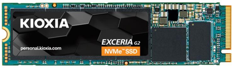 内蔵型SSD KIOXIA EXCERIA G2 500GB NVMe M.2 SSD SSD Kioxia Exceria G2 500GB M.2 NVMe (2100/1700MB/s)