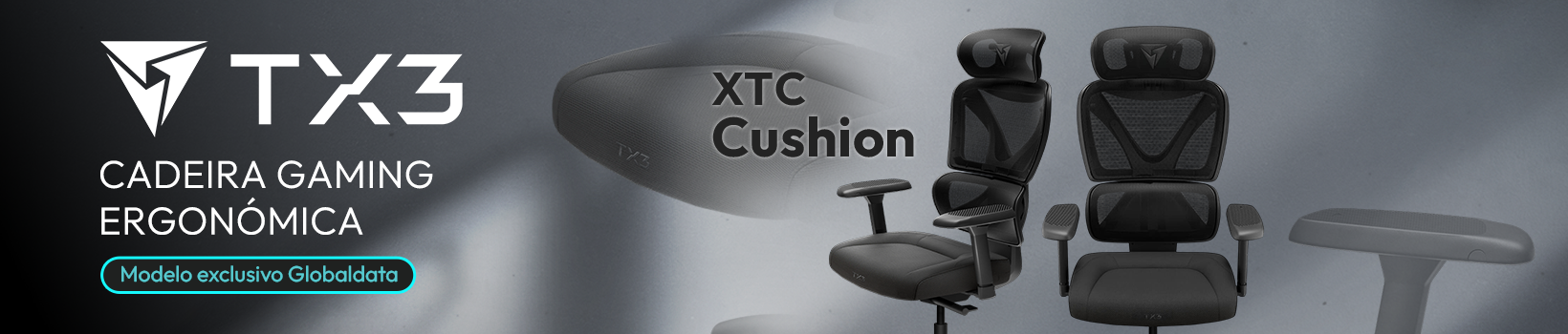 Cadeira Ergonómica TX3 (ThunderX3) XTC Cushion Cadeira Ergonómica TX3 (ThunderX3) XTC Cushion