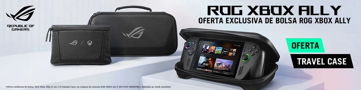Oferta da bolsa da ROG Ally na compra da ROG Ally